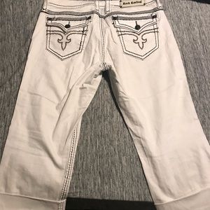 Rock Revival White Capri